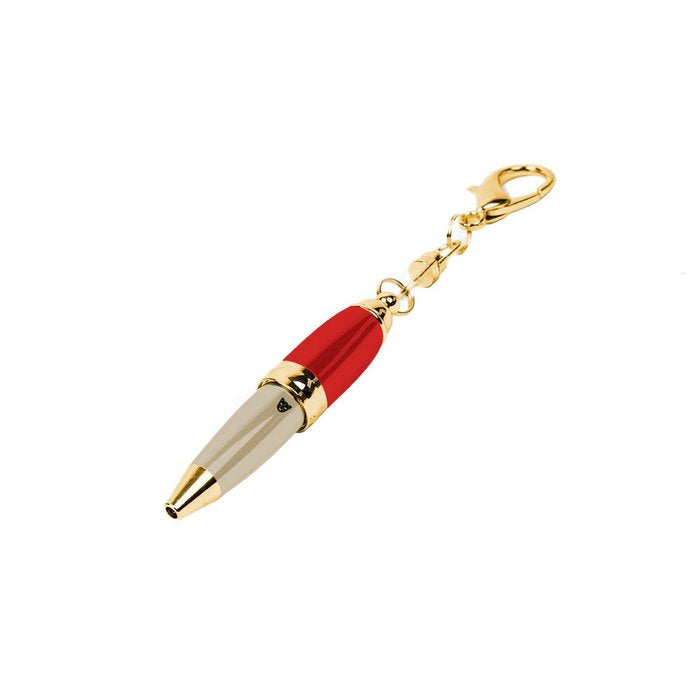 Mini Pen Llavero Pale Khaki Fiery Red Marca PICO PEN Imagen principal del producto