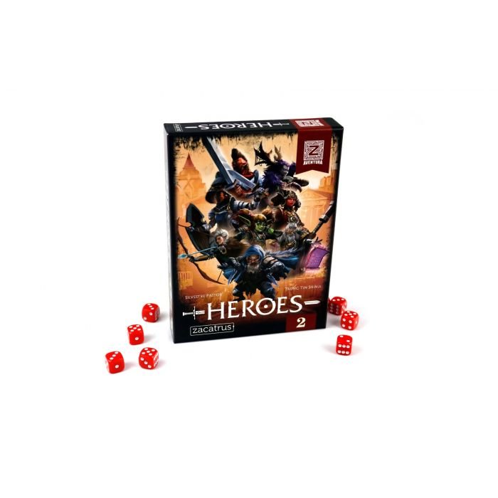 Juego de mesa Aventura Z Vol 2 Heroes Zacatrus