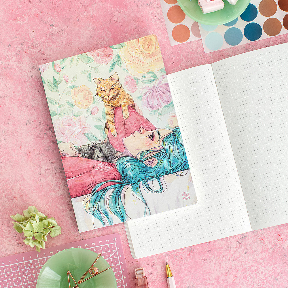 Cuaderno Esther Gili Gatetes Cuquiland Imagen principal del producto
