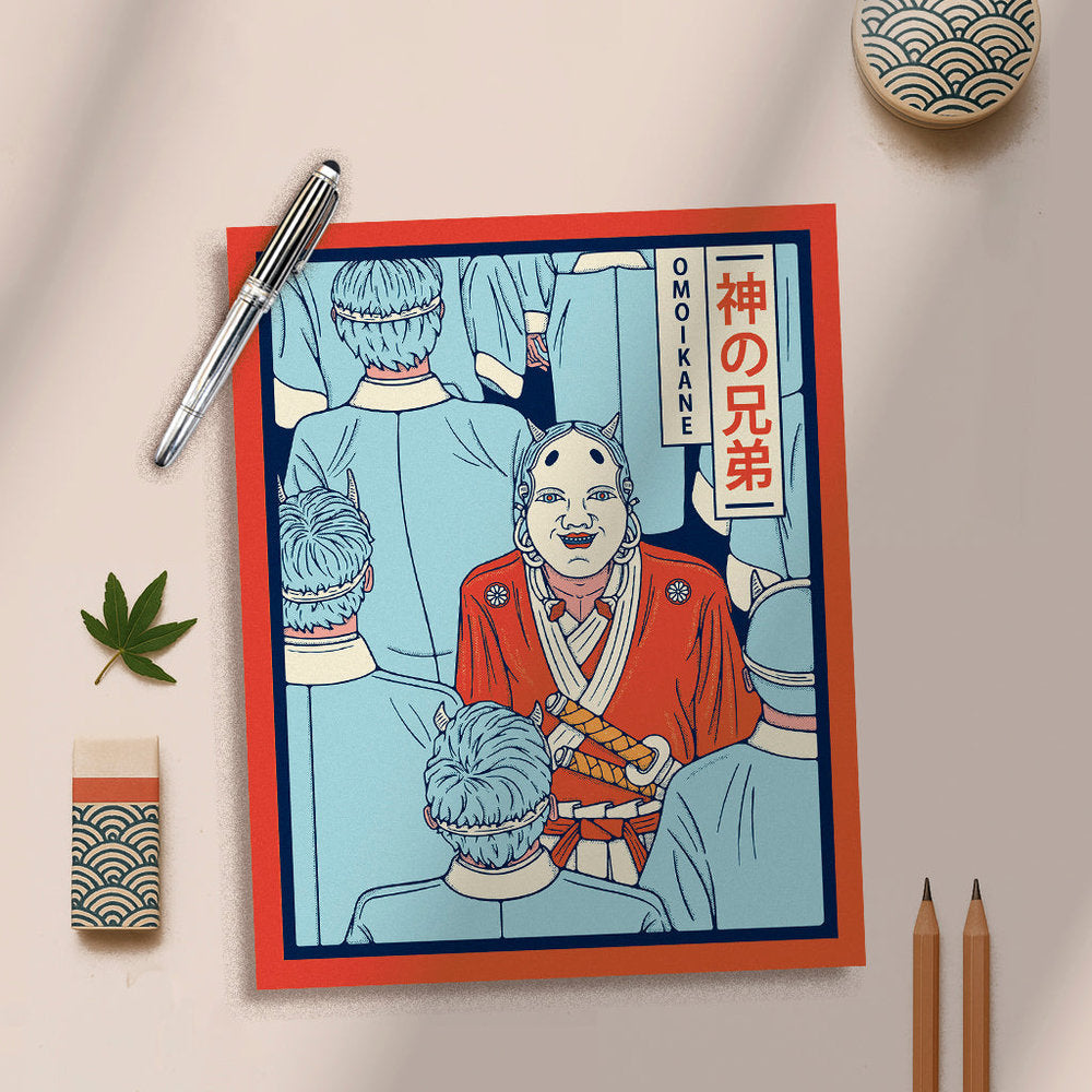 Libreta Yokai Omoikane Cuadrícula Cuquiland