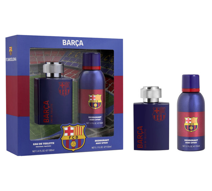 Estuche Barcelona Colonia 100 ml Desodorante 150 ml Marca Airval