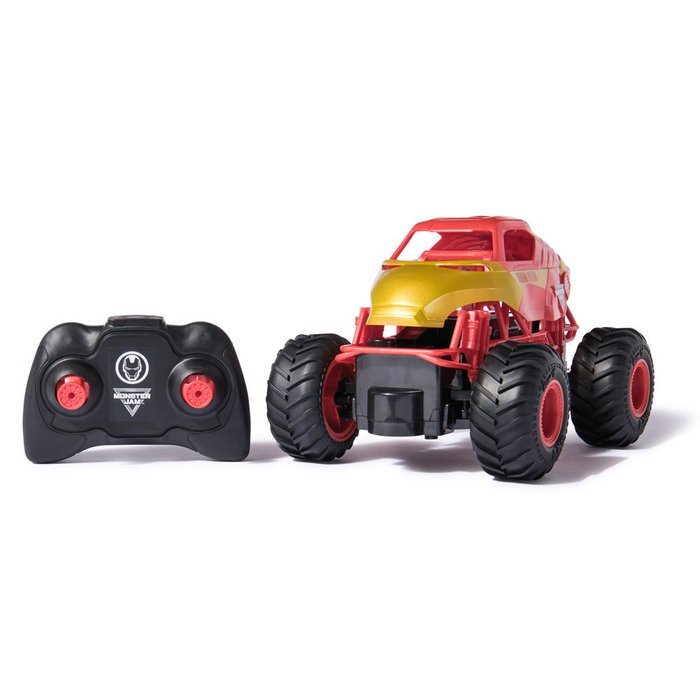 MONSTER JAM IRON MAN RC 1:24 | SPIN MASTER MONTER JAM | 1 UNIDAD | 681147014824