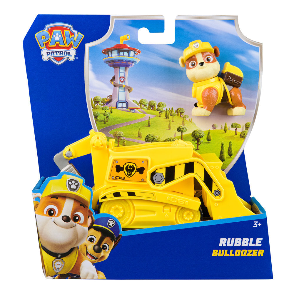 Vehículo Clásico Rubble Patrulla Canina Spin Master Paw Patrol