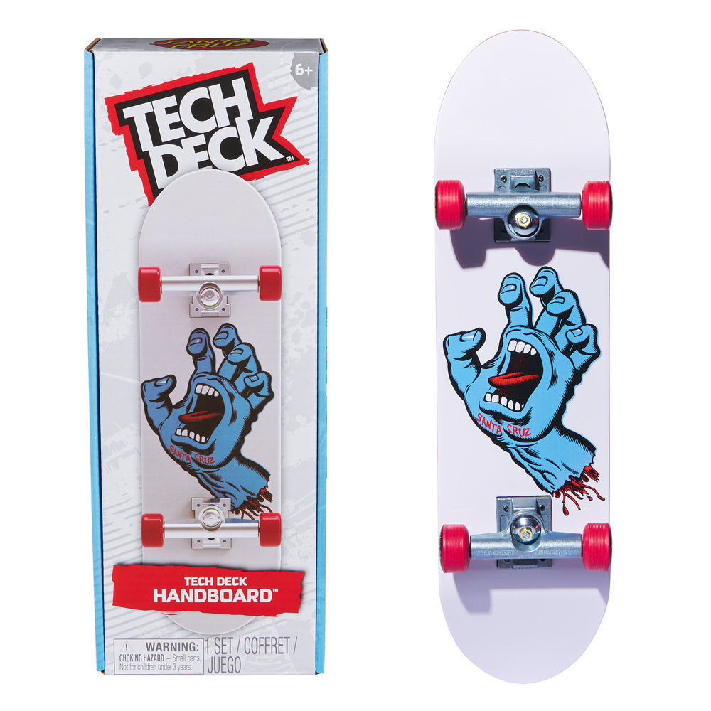 TECH DECK HANDBOARD SANTA CRUZ | SPIN MASTER TECH DECK | 1 UNIDAD | 681147039513