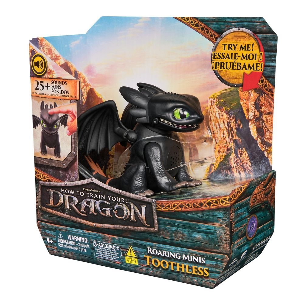 Mini Dragon Interactivo Desdentao Como Entrenar a Tu Dragon SPIN MASTER