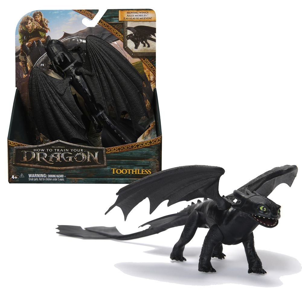 DRAGON TOOTHLESS BASICO | SPIN MASTER | 1 UNIDAD | 681147089174 Imagen principal del producto