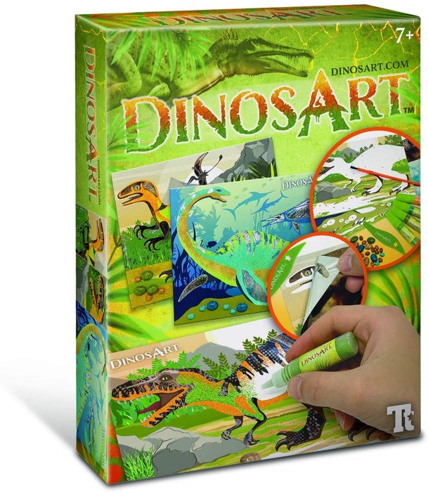 DINOSART CUADROS PARA TEXTURIZAR | DINOSART | 1 UNIDAD | 694704150118 Imagen principal del producto