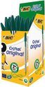BOLIGRAFO BIC CRISTAL VERDE | 50 UNIDADES | (BIC)