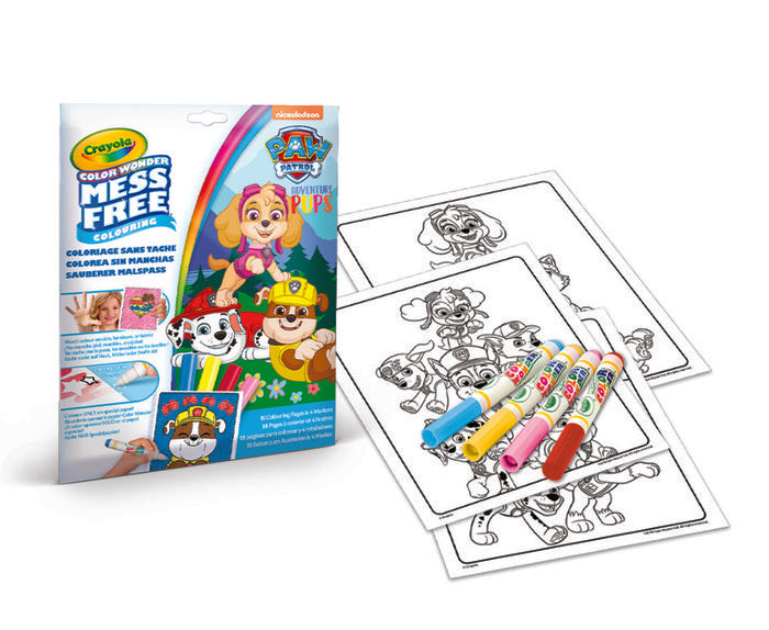 Colorea sin Manchas Color Wonder Paw Patrol Crayola Imagen principal del producto