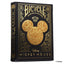 Baraja de Poker Black and Gold Mickey Bicycle