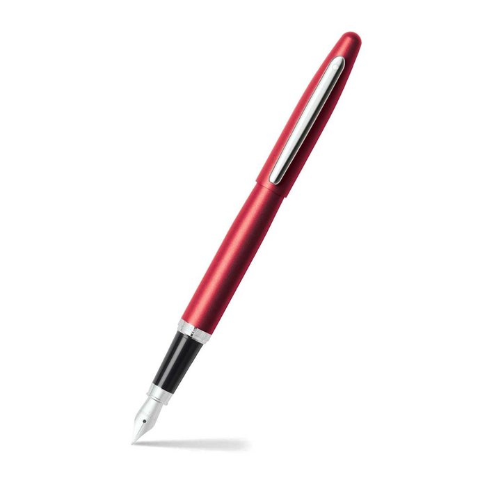 Pluma Estilografica Sheaffer F 9403 Rojo Excesivo Niquel Imagen principal del producto