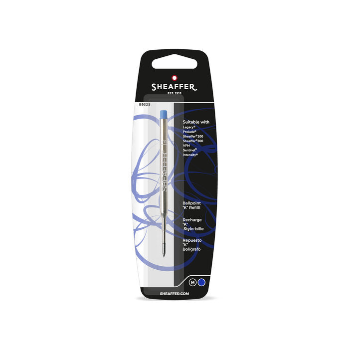 Recambio Bolígrafo Sheaffer K Azul Medio