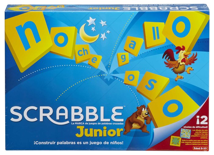 Juego Scrabble Junior Marca Mattel Games