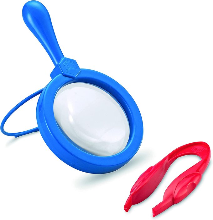 SET LUPA Y PINZA JUMBO | LEARNING RESOURCES | 1 UNIDAD | 765023027778