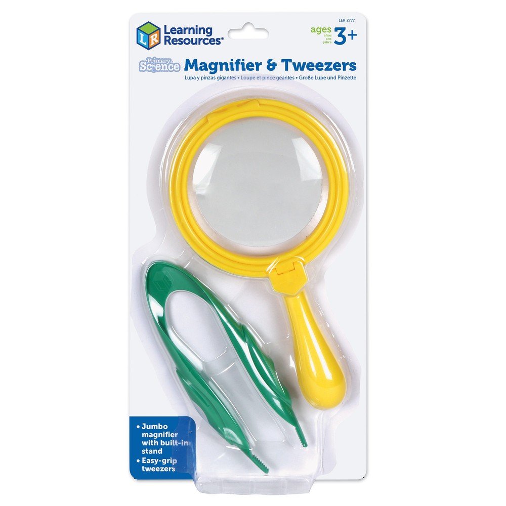 Set Lupa y Pinza Jumbo Learning Resources Imagen principal del producto
