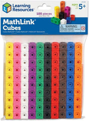 JUEGO SET DE 100 CUBOS MATHLINK | LEARNING RESOURCES | 1 UNIDAD | 765023042856