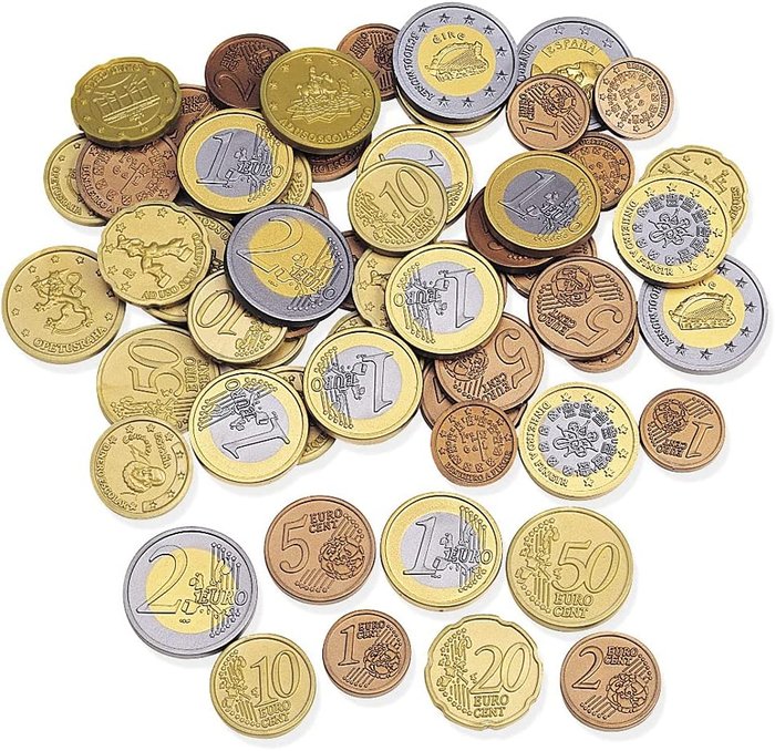 JUEGO SET MONEDAS EUROS | LEARNING RESOURCES | 1 UNIDAD | 765023500264