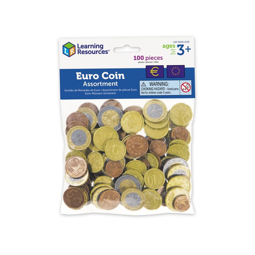Juego Set Monedas Euros Learning Resources Imagen principal del producto
