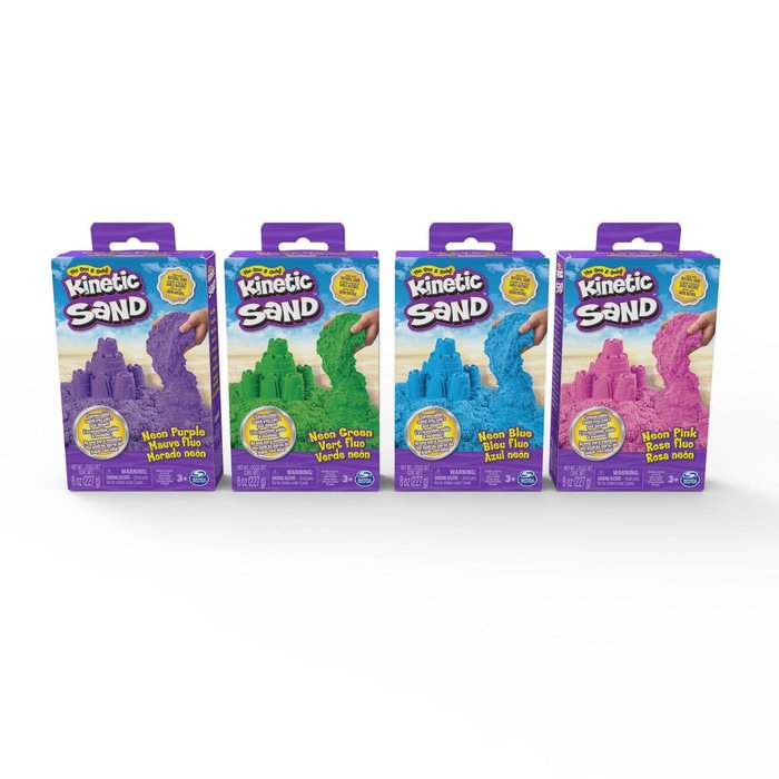 KINETIC SAND SURTIDO CAJAS DE ARENA | SPIN MASTER KINETIC SAND | 1 UNIDAD | 778988124963 Imagen principal del producto