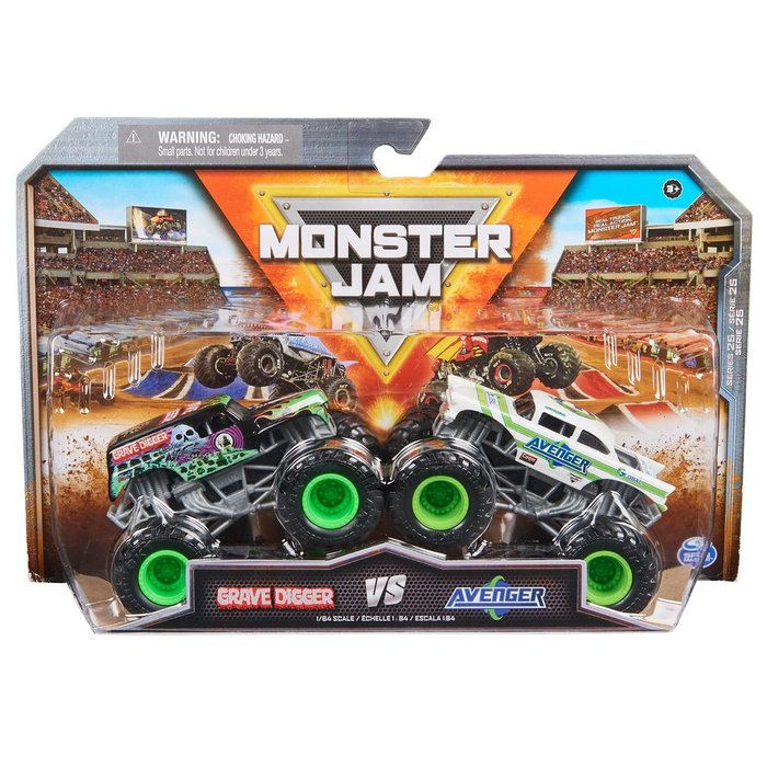 MONSTER JAM SURTIDO PACK 2 1:64 | SPIN MASTER MONTER JAM | 1 UNIDAD | 778988380574