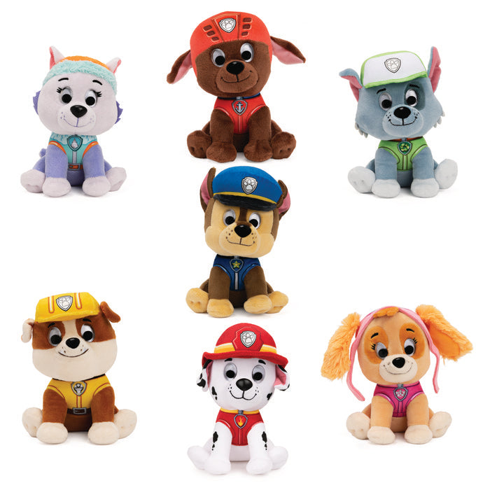 EXPOSITOR 8 PELUCHES 15CM SURTIDOS PATRULLA CANINA | SPIN MASTER PAW PATROL | ENVASE 8 UDS. UNIDAD | 20778988390065 Imagen principal del producto