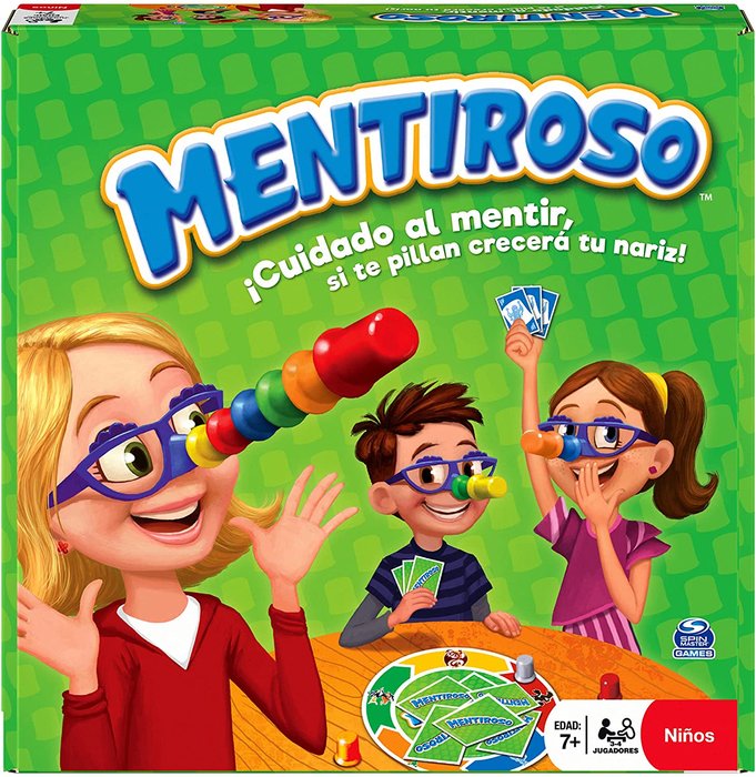 MENTIROSO JUEGO DE MESA | SPIN MASTER JUEGOS DE MESA | 1 UNIDAD | 778988434000 Imagen principal del producto
