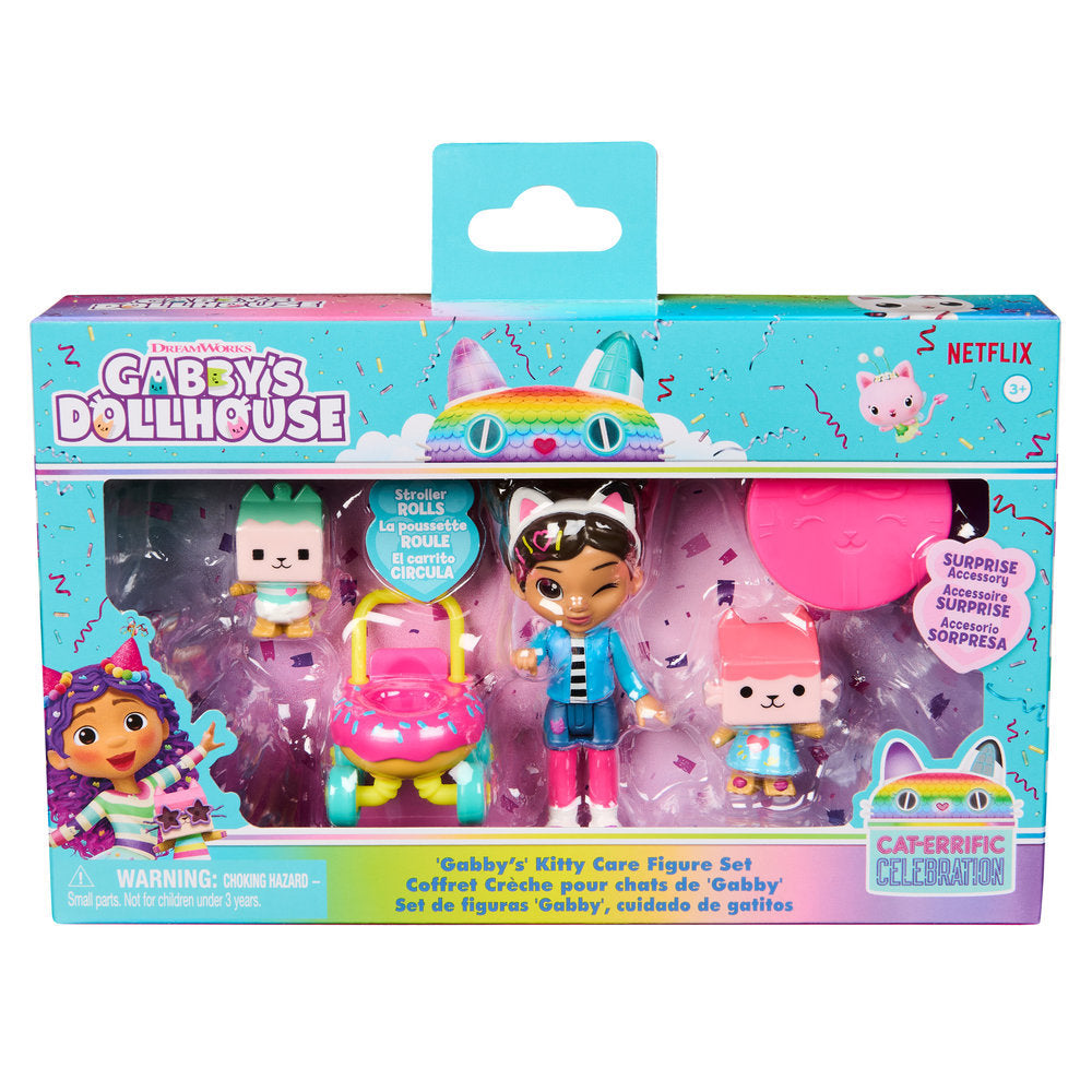 GDH PACK FIGURAS KITTY CARE | SPIN MASTER GABBY'S DOLLHOUSE | 1 UNIDAD | 778988600450