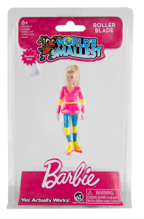 Juego Miniatura Ws Posable Barbie Rollerblade y Cowgirl ROLIFE MADNESSTOYS