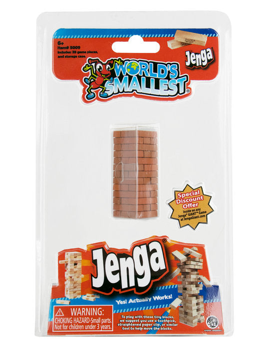 JUEGO MINIATURA WS JENGA | ROLIFE MADNESSTOYS MAQUETAS | 1 UNIDAD | 810010991942