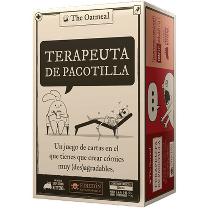 Juego de Mesa Terapeuta de Pacotilla Asmodee Juegos