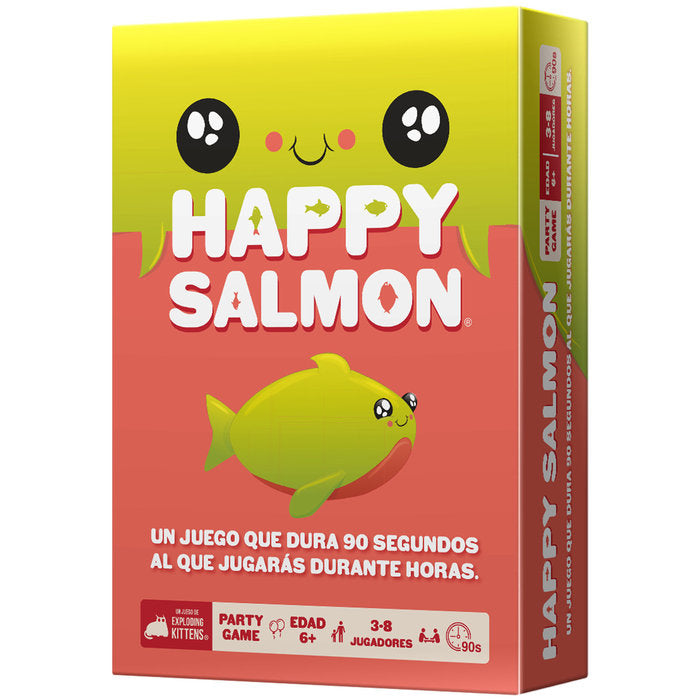 JUEGO DE MESA HAPPY SALMON | ASMODEE JUEGOS | 1 UNIDAD | 810083043968