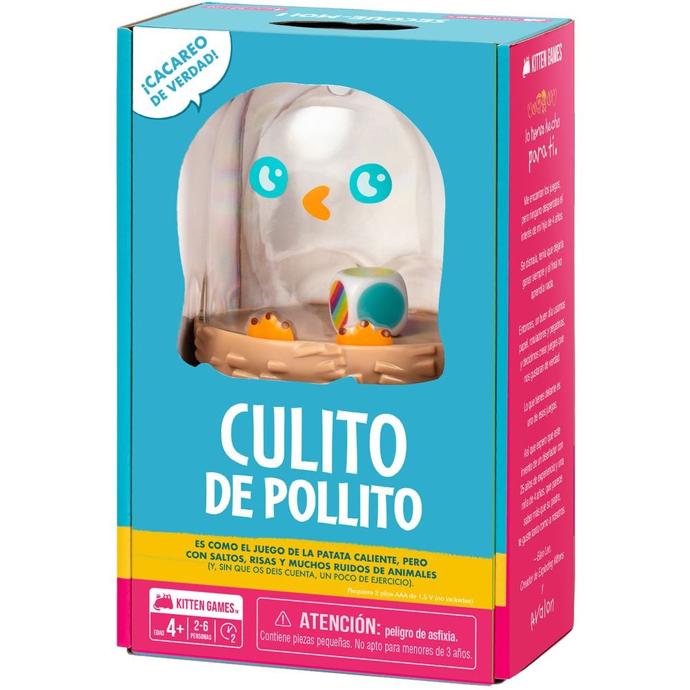 Juego de Mesa Culito de Pollito ASMODEE Juegos