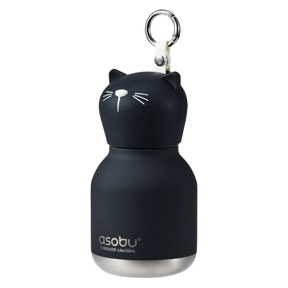 Botella Asobu Bestie Gato Negro 200 ml Marca Asobu Imagen principal del producto