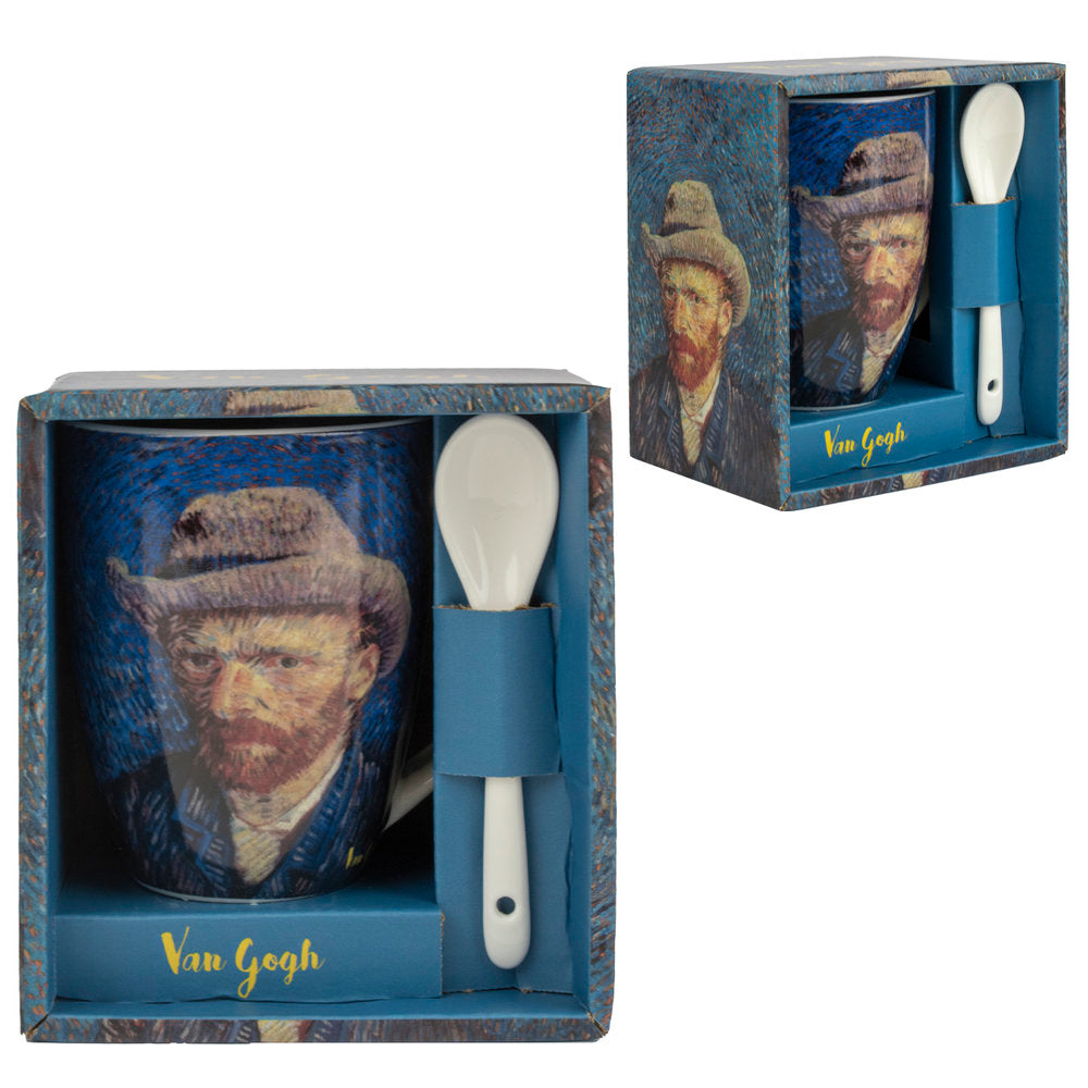 Taza con Cuchara Autorretrato Van Gogh Enesco