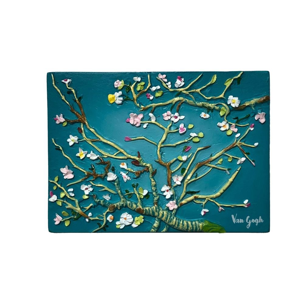 IMAN DE RESINA LOS ALMENDROS VAN GOGH | ENESCO | 1 UNIDAD | 846007716830