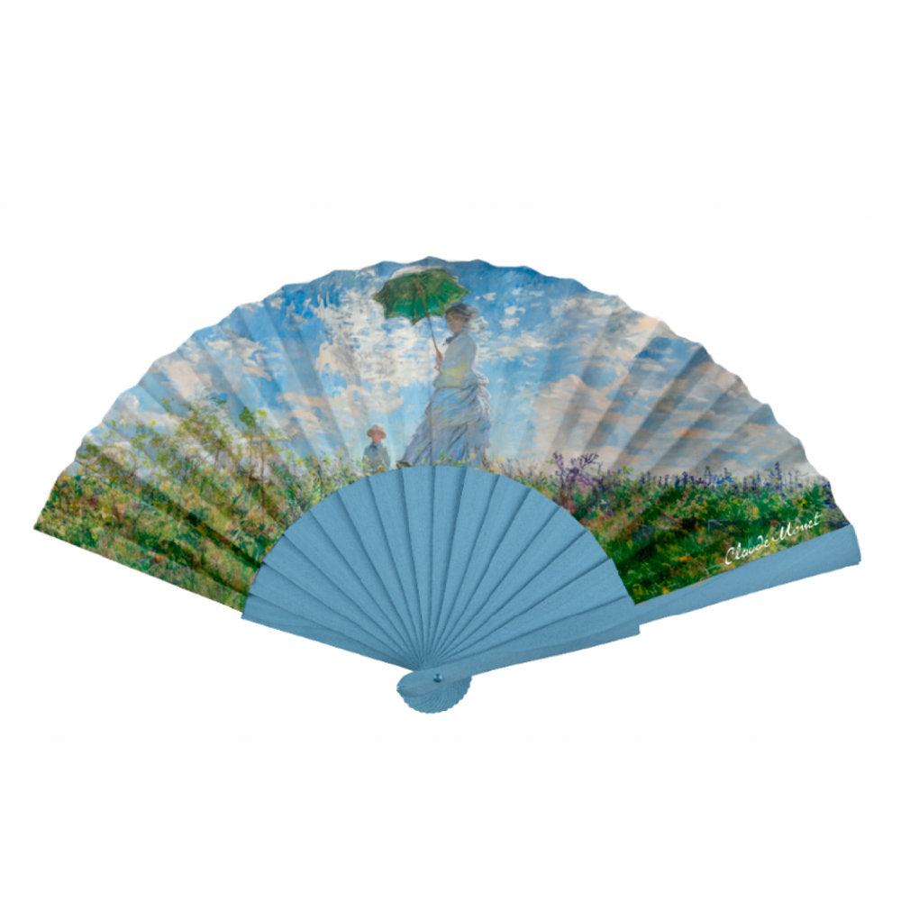 Abanico Paseo de Monet ENESCO Regalo multicolor Imagen principal del producto