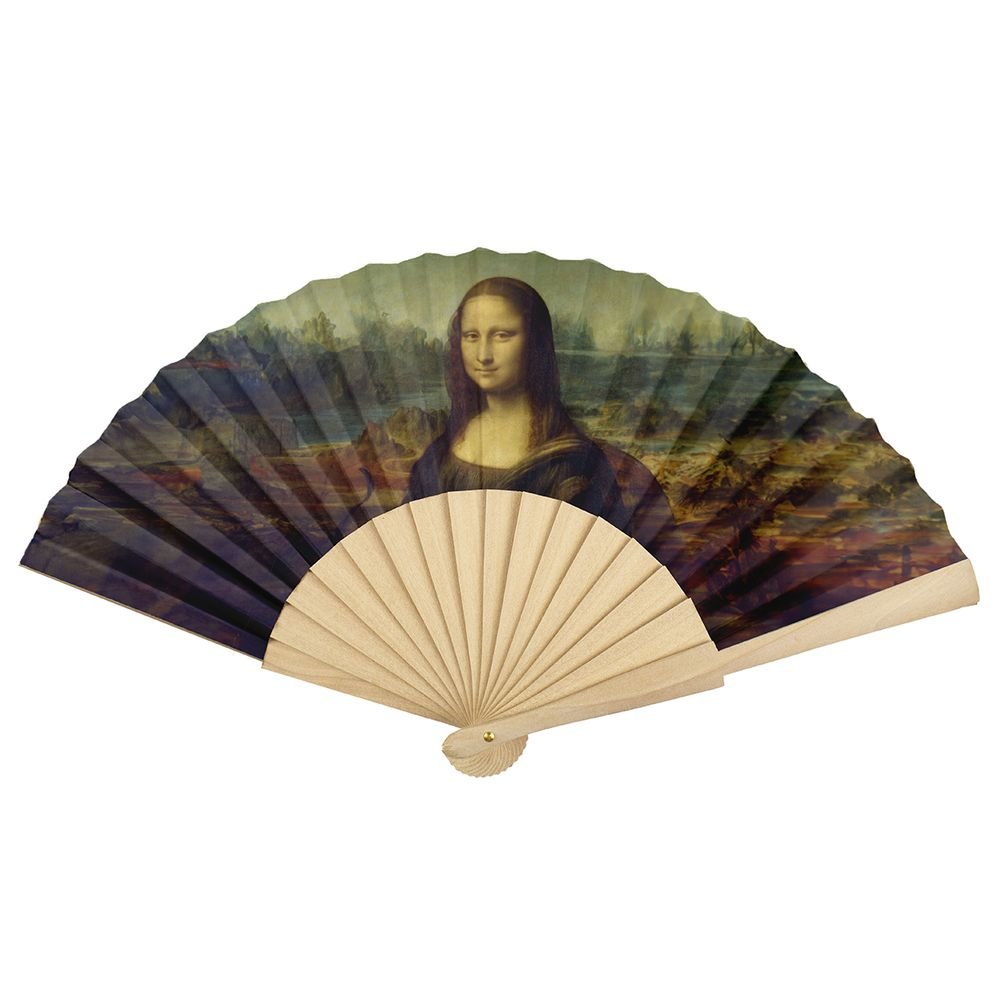 Abanico Estampado Mona Lisa ENESCO