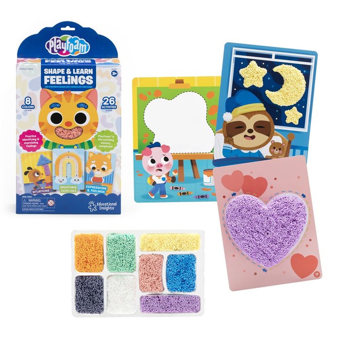 Set de Foam Moldea y Aprende los Sentimientos Learning Resources