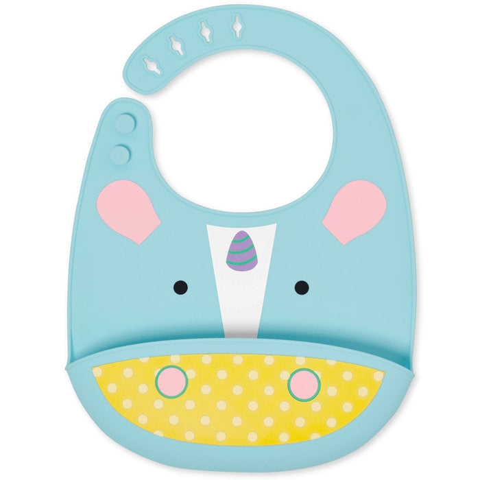 BABERO DE SILICONA UNICORNIO | SKIP HOP | 1 UNIDAD | 879674013155