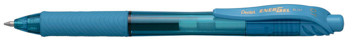 BOLIGRAFO ENERGEL 0,7 RETRACTIL AZUL CLARO | 12 UNIDADES | (PENTEL)