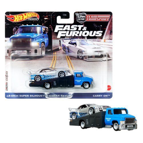 Hot Wheels Camion de Transporte de Equipos surtido Mattel