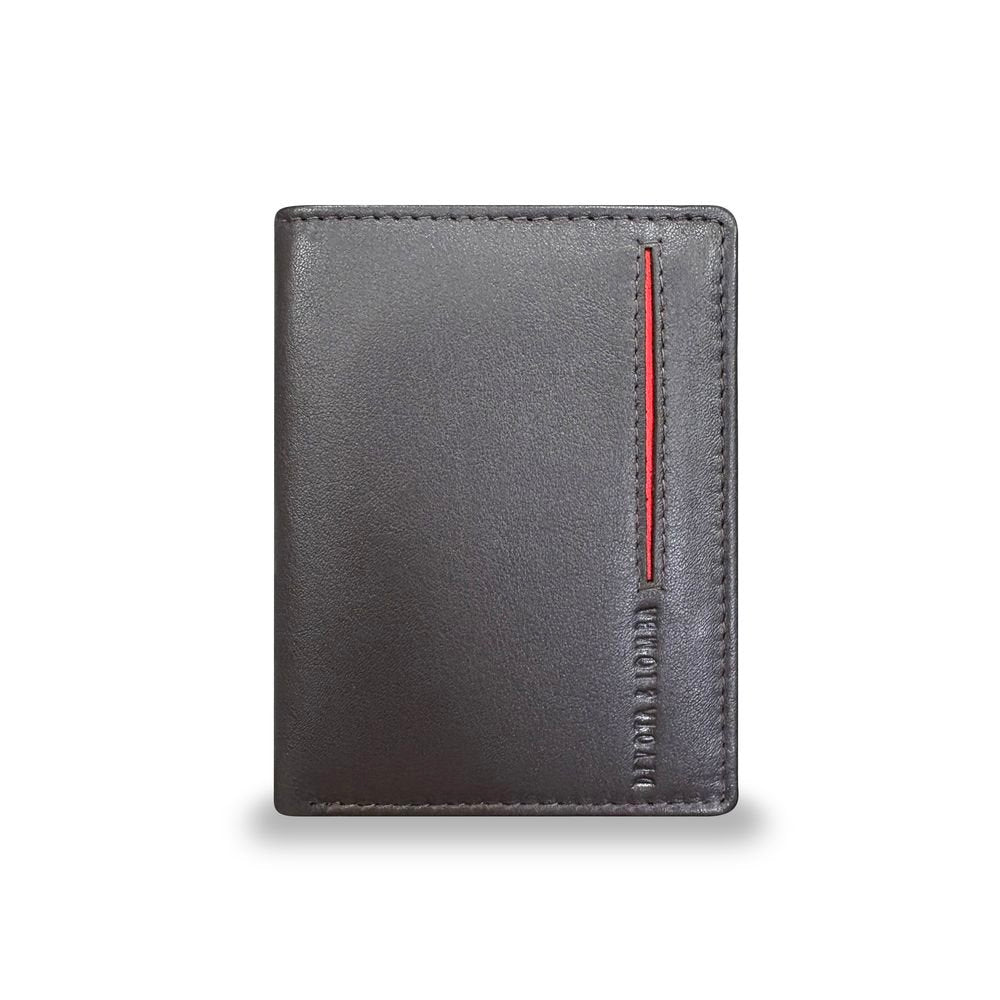 Cartera Vertical Piel Hombre Oxford Marrón DeL Travel Fantasy Devota y Lomba