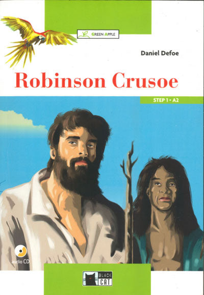 ROBINSON CRUSOE N/E+CD (GREEN APPLE A.2). de Agostini Libri S.p.a (Editorial Vicens Vives) 9788468260617