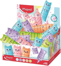 Marcadores Fluorescentes Maped Pack 48 para manualidades y estudio Imagen principal del producto