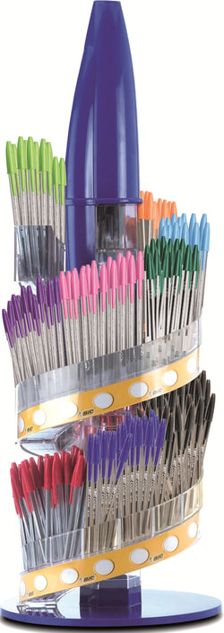 Bolígrafos Bic Cristal Family II surtidos en expositor