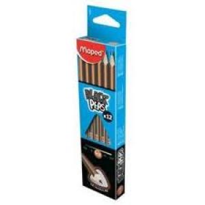 Lápiz Maped Grafito Triangular Black Peps Hb Pack 12 Imagen principal del producto