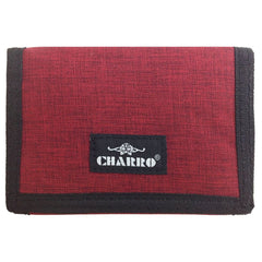CARTERA JUVENIL STREET CHARRO CIERRE CON VELCRO ROJA | TRAVEL FANTASY CHARRO | 1 UNIDAD | 1409210020768