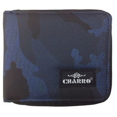 CARTERA JUVENIL CHARRO AZUL CAMUFLAJE CREMALLERA EXTERNA | TRAVEL FANTASY CHARRO | 1 UNIDAD | 1409210020867