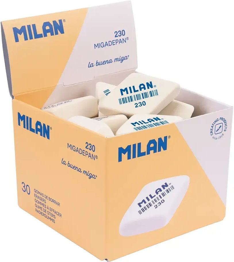 C/30 Gomas Milan 230 Miga de Pan Romboides Imagen principal del producto