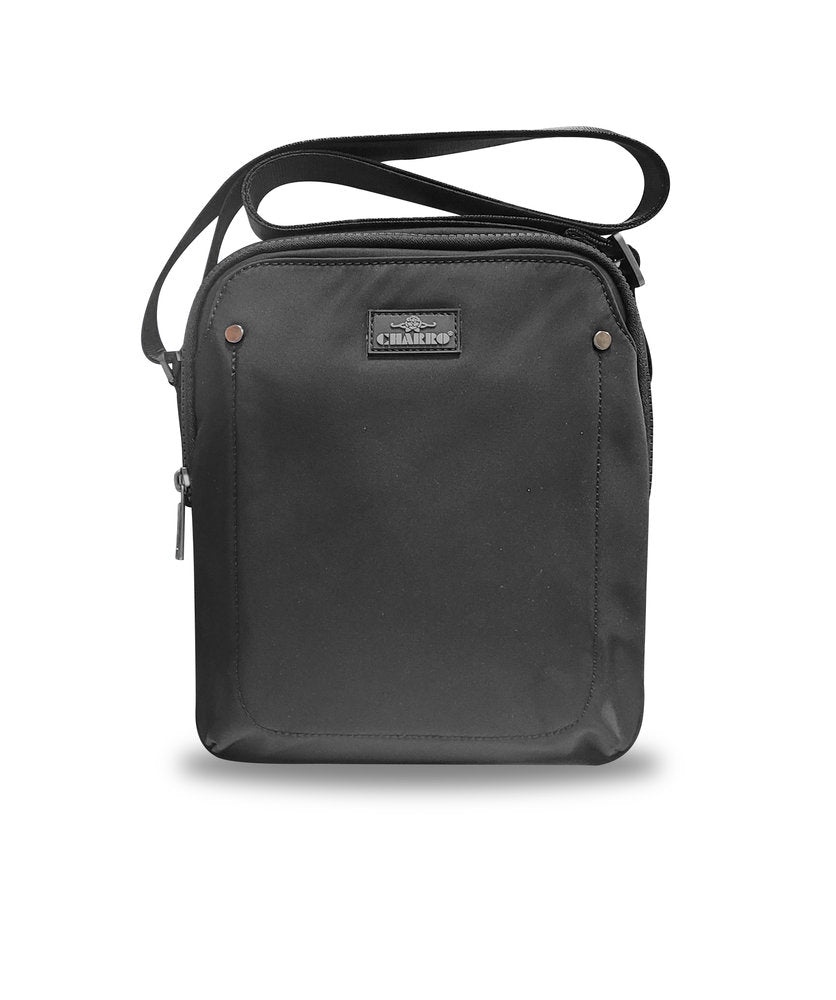 BOLSO BANDOLERA HOMBRE CHARRO KANSAS NEGRO | CLAVE DE SOL BAGS S,L Imagen principal del producto